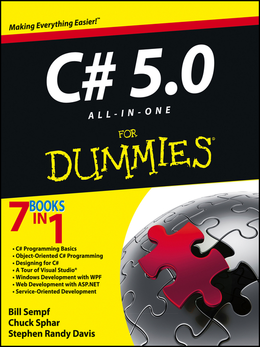 Title details for C# 5.0 All-in-One For Dummies by Bill Sempf - Available